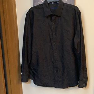 Men’s stylish black Button down